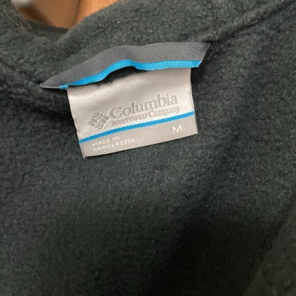 Columbia fleece zip jacket sz m - Picture 2 of 4